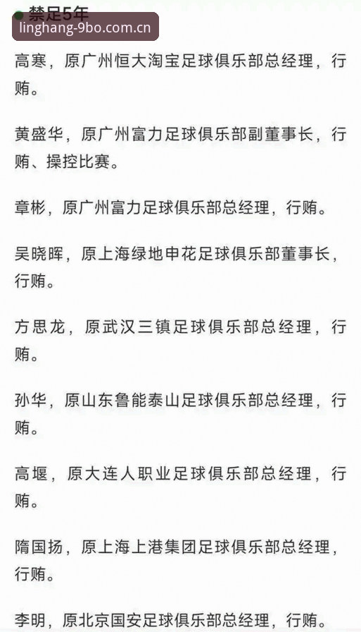 中国足协第三批禁足名单全面评测：65人终身禁赛，行业震荡下的深度解读